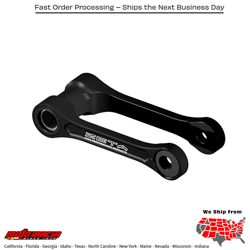 ADJUSTABLE LOWERING LINK BLK Kawasaki KX450F 2017-2018