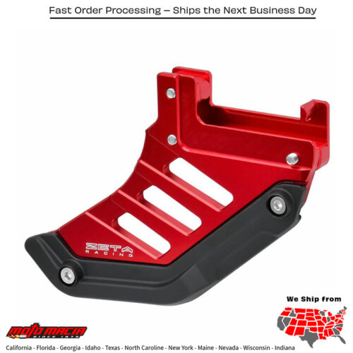 REAR DISC GUARD RED