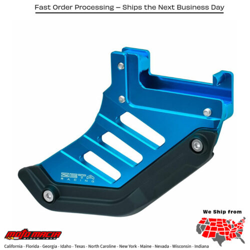 REAR DISC GUARD H-BLUE