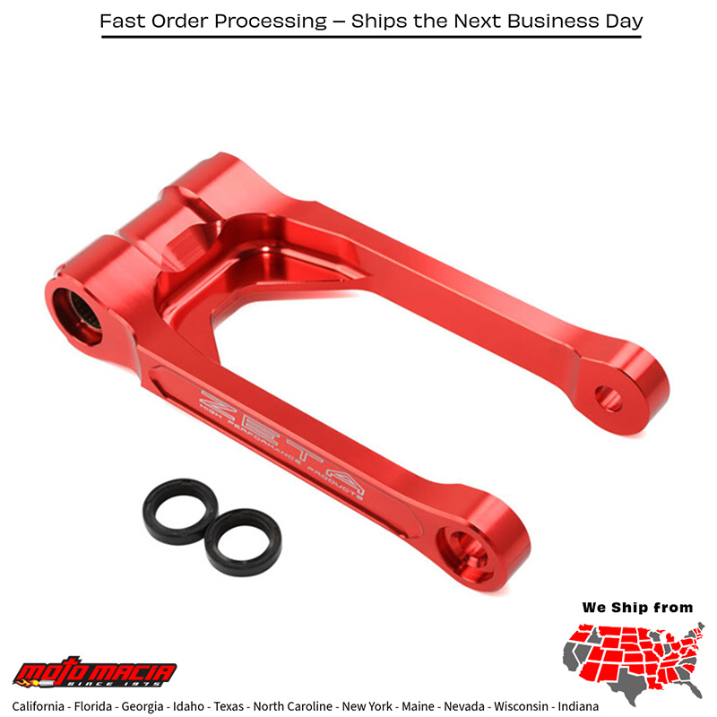 LOWERING LINK RED Honda CRF1000L Africa Twin 2016-2019 Honda CRF1100L2 Africa Twin Adventure Sports 2020-2024 Honda CRF1100L2D Africa Twin Adventure Sports DCT 2020-2024 Honda CRF1100L Africa Twin 2020-2024 Honda CRF1100LD Africa Twin DCT