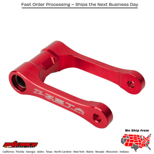 LOWERING LINK  RED Suzuki RM-Z450 2013-2017