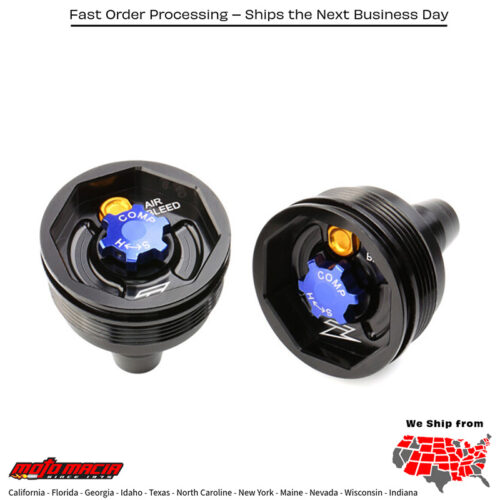 FRONT FORK TOP CAP BLACK Yamaha YZ250F 2019-2019 Yamaha YZ450F 2019-2019 Yamaha YZ450FX 2019-2019 Suzuki RM-Z250 2019-2019 Yamaha WR450F 2012-2023 Kawasaki KLX450R 2008-2019 Yamaha WR250F 2015-2023
