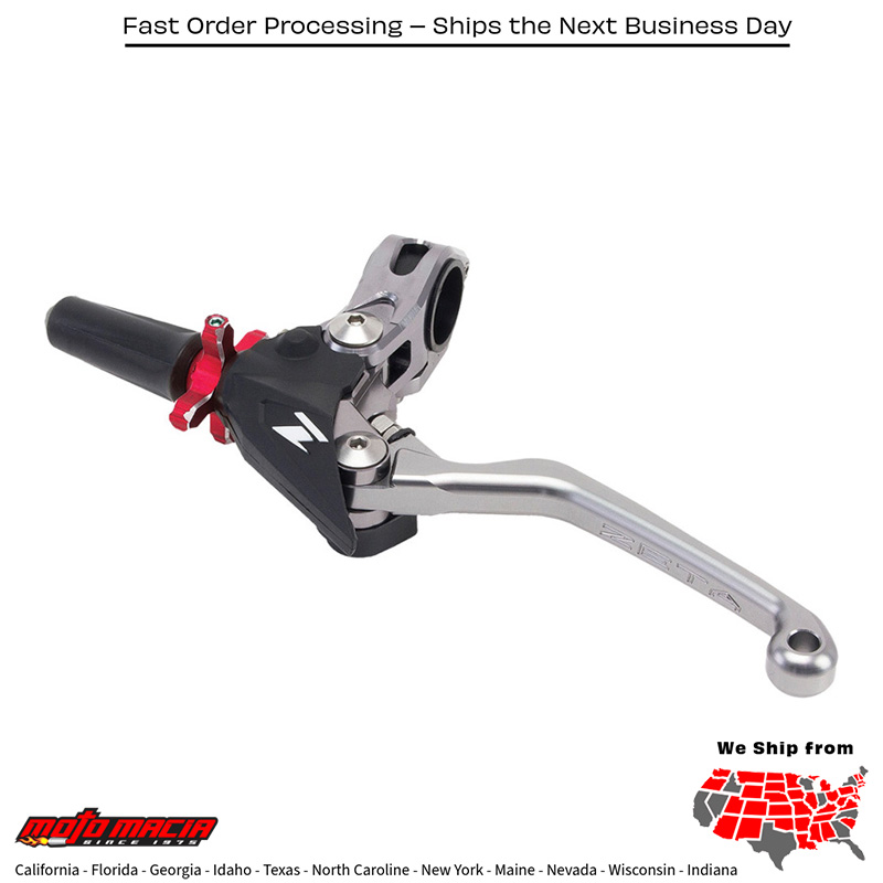 PIVOT PERCH CP 4-FINGER TITANIUM/RED Yamaha Honda Kawasaki Suzuki YZ250X CRF450R CRF250R CRF250X CRF450X CR125R CR250R KX250F KX450F KX250 KX125 RMX450Z RM-Z250 RM-Z450 RM250 RM125 WR426F YZ426F WR400F YZ400F YZ125 YZ250 YZ250F YZ450F WR250