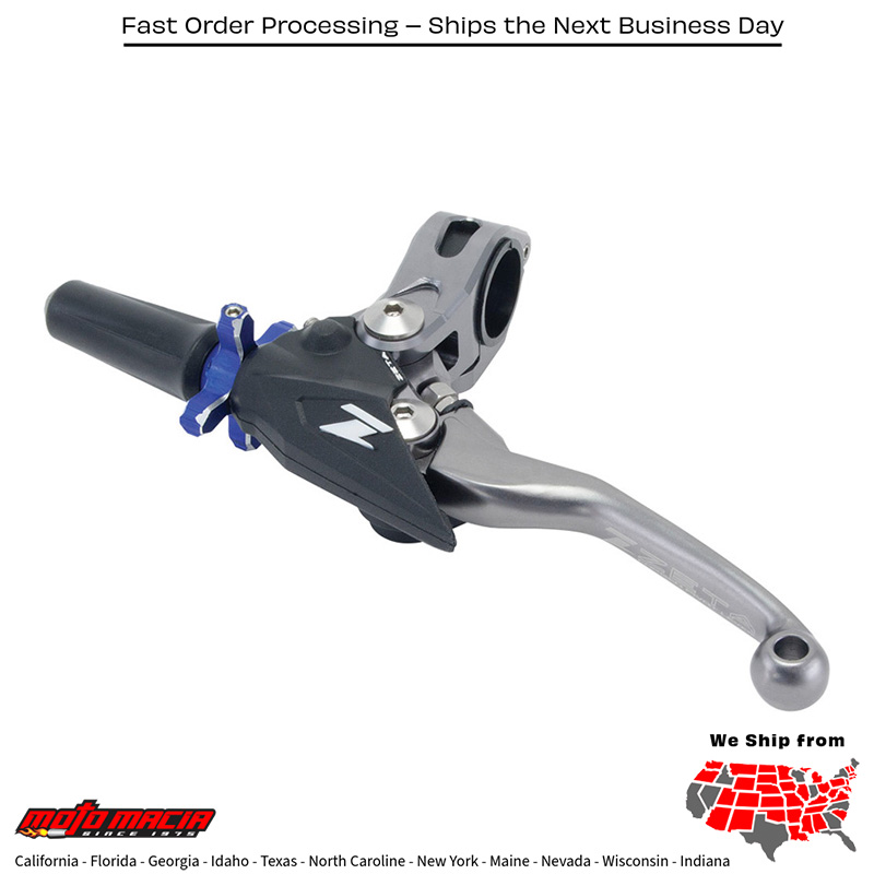 PIVOT PERCH FP 3-FINGER TITANIUM/BLUE Yamaha Honda Kawasaki Suzuki YZ250X CRF450R CRF250R CRF250X CRF450X CR125R CR250R KX250F KX450F KX250 KX125 RMX450Z RM-Z250 RM-Z450 RM250 RM125 WR426F YZ426F WR400F YZ400F YZ125 YZ250 YZ250F YZ450F WR25