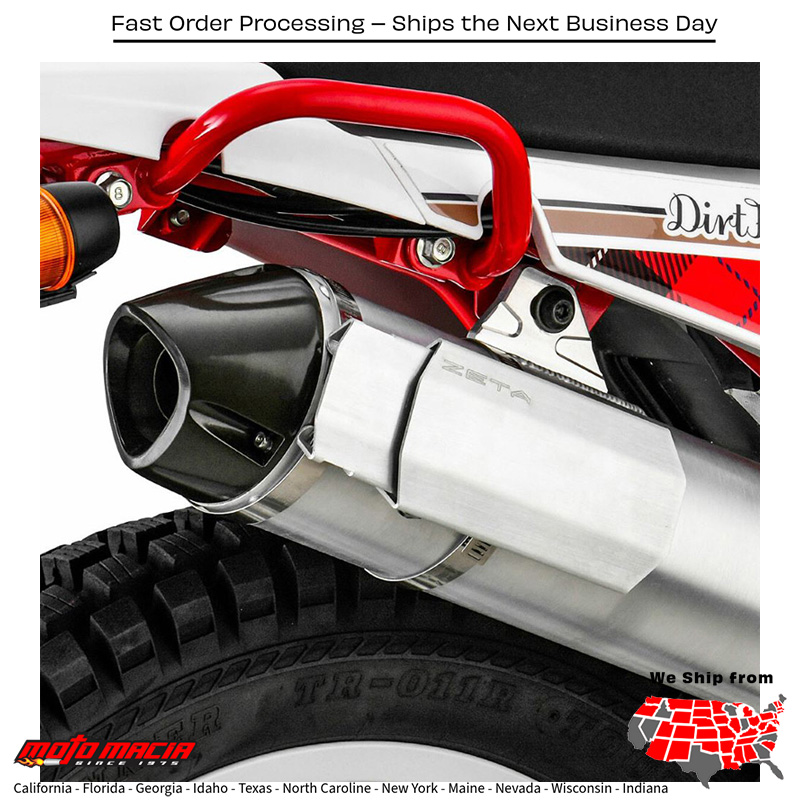 SILENCER HEAT GUARD EXTENDER SILVER