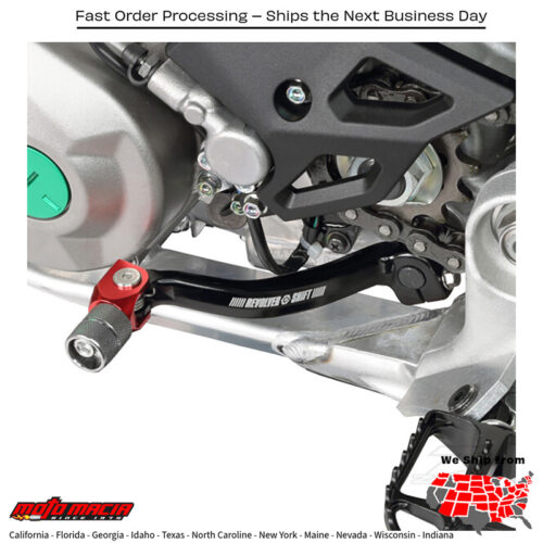 REVOLVER SHIFT LEVERS BLUE  Kawasaki KX450F 2009-2024 Kawasaki KX450X 2021-2024