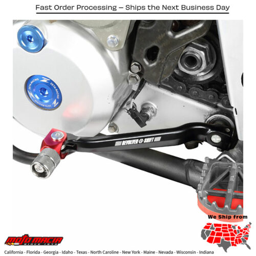 REVOLVER SHIFT LEVERS  KLX300 RED Kawasaki KLX300R 2020-2024