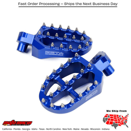 ALUMINUM FOOTPEGS BLUE Yamaha YZ250FX 2015-2023 Yamaha YZ250X 2016-2026 Yamaha YZ450FX 2016-2023 Yamaha WR426F 2001-2002 Yamaha WR400F 1999-2000 Yamaha YZ125 1999-2026 Yamaha YZ250 1999-2026 Yamaha YZ250F 2001-2023 Yamaha YZ450F 2003-2022 Y