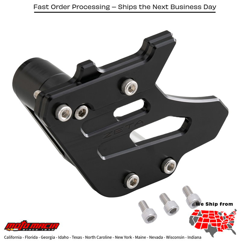DURABLE CHAIN GUIDE BLACK Honda CRF1100L2 Africa Twin Adventure Sports 2020-2024 Honda CRF1100L2D Africa Twin Adventure Sports DCT 2020-2024 Honda CRF1100L Africa Twin 2020-2024 Honda CRF1100LD Africa Twin DCT 2020-2024
