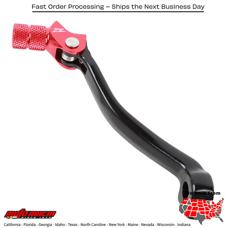 FORGED SHIFT LEVER RED Kawasaki KX250F 2009-2024