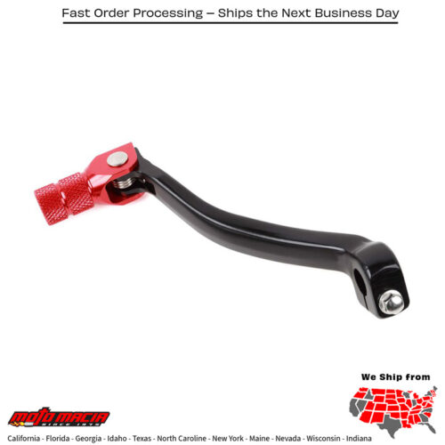 FORGED SHIFT LEVER RED  KAW Honda CRF250R 2010-2017 Kawasaki KX450F 2009-2024