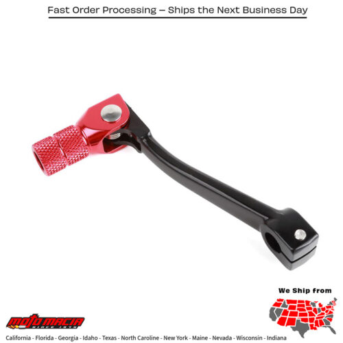 FORGED SHIFT LEVER RED  Honda CRF50F 2004-2024 Honda CRF70F 2004-2012