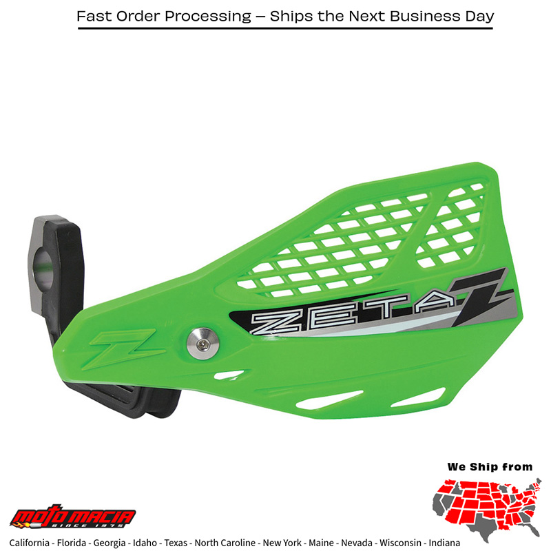 STINGRAY VENT HANDGUARDS (GREEN) Beta 390 RS 2015-2015 Beta 430 RS 2015-2016 Beta 500 RS 2015-2016 Beta 390 RR 2015-2017 Beta 430 RR 2015-2017 Beta 480 RR 2015-2017 Honda CR500AF 1997-2014 Husqvarna FE 350S 2015-2016 Husqvarna FE 501S 2015-