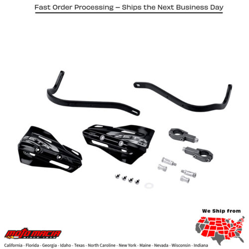 ARMOR HANDGUARD XC KIT FOR 28.6MM BAR BLACK/BLACK