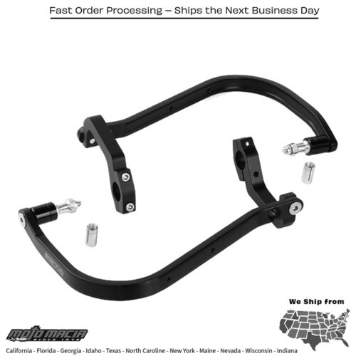 ADVENTURE ARMOR HANDGUARDS 22.2MM PR BLACK