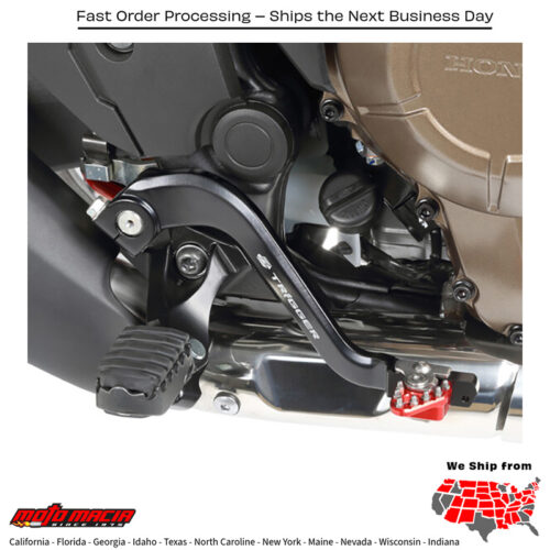 TRIGGER BRAKE PEDAL RED  Honda CRF1000L Africa Twin 2016-2020 Honda CRF1000LD Africa Twin DCT 2016-2019 Honda CRF1000L2 Africa Twin Adventure Sports 2018-2018 Honda CRF1000L2D Africa Twin Adventure Sports DCT 2018-2018 Honda CRF1100L Africa