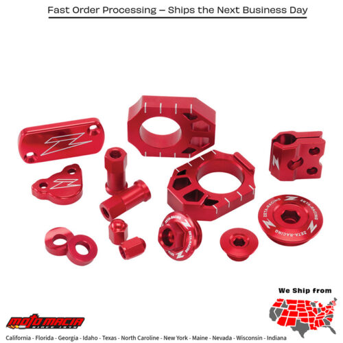 BILLET KIT UKI RED Suzuki RM-Z250 2007-2018 Suzuki RM-Z450 2005-2017