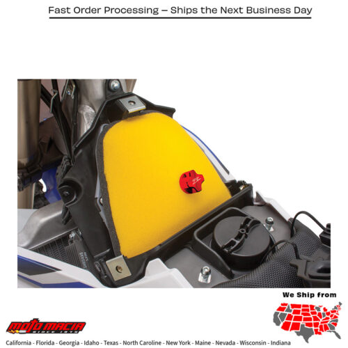 AIR FILTER HOLDING BOLT  RED Yamaha YZ250FX 2015-2017 Yamaha YZ450FX 2016-2017 Yamaha YZ250F 2014-2017 Yamaha YZ450F 2014-2017 Yamaha WR250F 2015-2019 Yamaha WR450F 2016-2018