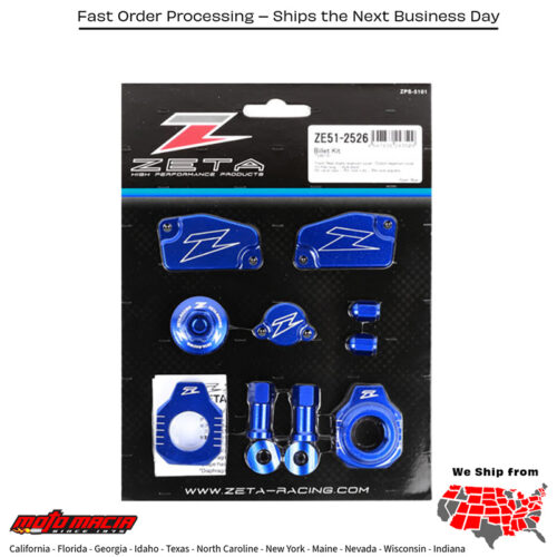 BILLET KIT HUSQVARNA BLUE Husqvarna TC 85 (17/14) 2015-2019 Husqvarna TC 85 (19/16) 2019-2019