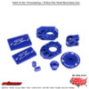 BILLET KIT UKI BLUE Suzuki DR-Z400S 2000-2017 Suzuki DR-Z400SM 2005-2019 Suzuki DR-Z400E 2000-2008 Suzuki DR-Z400 2000-2004