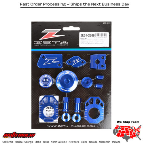 BILLET KIT AHA BLUE Yamaha YZ250FX 2015-2018 Yamaha YZ450FX 2016-2018