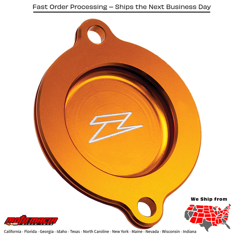 OIL FILTER COVER ORANGE KTM 500 XCF-W 2012-2014 KTM 500 EXC-F 2012-2016 KTM 450 SX-F 2013-2015 KTM 450 XC-F 2013-2015 KTM 450 EXC-R 4-Stroke 2012-2014 KTM 500 EXC-F Six Days 2016-2016