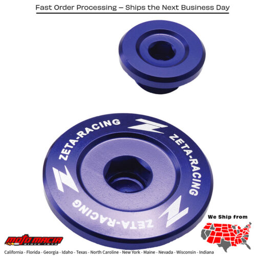 ENGINE PLUG BLUE Yamaha YZ250FX 2015-2021 Yamaha YZ450FX 2016-2021 Yamaha YZ250F 2014-2021 Yamaha YZ450F 2014-2021 Yamaha WR250F 2015-2022 Yamaha WR450F 2015-2022 Yamaha YZ250F Monster Energy RE 2021-2021 Yamaha YZ450F Monster Energy RE 202