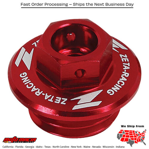 OIL FILLER PLUG RED Suzuki RMX450Z 2010-2018 Suzuki RM-Z250 2007-2017 Suzuki RM-Z450 2005-2017 Suzuki RM85 2002-2017 Suzuki RM250 2001-2008 Suzuki Lt-R450 Quadracer 2006-2009 Suzuki RM85L 2003-2012 Suzuki RM125 2001-2007 Suzuki RM80 2001-20