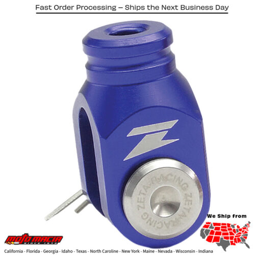 REAR BRAKE CLEVIS BLUE Kawasaki KLX250S 2006-2015 Kawasaki KLX250SF 2009-2010 Kawasaki KX85 2001-2024 Kawasaki KX100 1998-2021 Kawasaki KX250 2003-2004 Kawasaki KX125 2003-2005 Kawasaki KX80 1998-2000 Kawasaki KLX250R 1994-1996 Suzuki DR-Z4