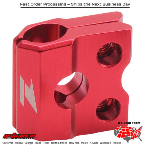 BRAKE LINE CLAMP RED Yamaha YZ250FX 2015-2019 Yamaha YZ250X 2016-2019 Yamaha YZ450FX 2016-2019 Honda CRF450RX 2017-2019 Honda CRF250L 2013-2020 Honda CRF250M 2013-2013 Honda CRF450R 2004-2019 Honda CRF250R 2004-2019 Honda CRF250X 2004-2017