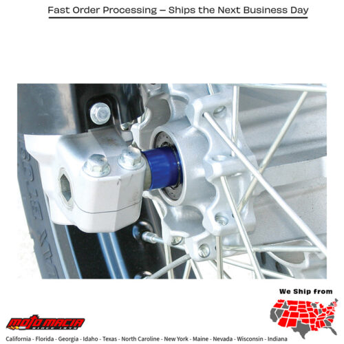 WHEEL SPACER SET (BLUE) Yamaha TT-R50E 2006-2017