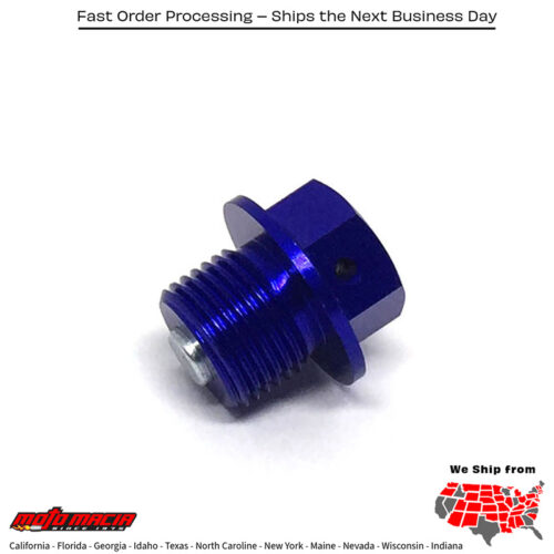 MAGNETIC DRAIN PLUG M14X10-P1.25 BLUE Suzuki GSX-S1000 2016-2021 Suzuki GSX-S1000F 2016-2021 Suzuki GSX-R1300 LE Hayabusa 2012-2014 Suzuki GSX-R1300 Hayabusa 1999-2022 Suzuki GSX250R 2018-2021 Suzuki GSX-S1000Z 2018-2019 Suzuki GSX-S1000FZ