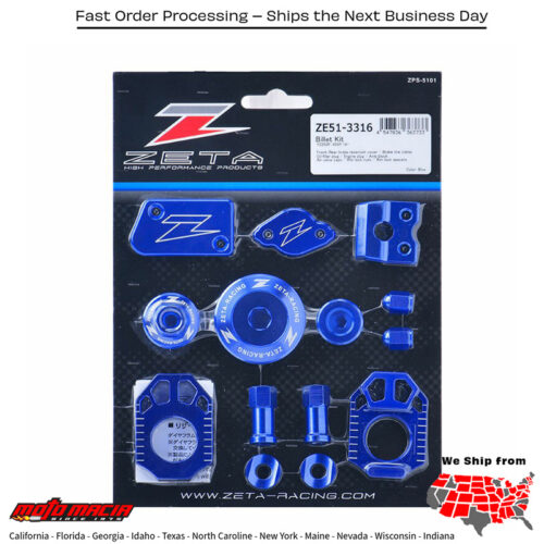 BILLET KIT  BLUE Yamaha YZ250F 2014-2023 Yamaha YZ450F 2014-2022