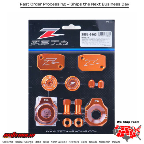 BILLET KIT KTM ORANGE KTM 150 XC-W 2017-2019 KTM 350 EXC-F 2012-2023 KTM 500 XCF-W 2012-2020 KTM 350 XCF-W 2008-2022 KTM 250 XC-W 2006-2018 KTM 250 XCF-W 2006-2016 KTM 500 EXC-F 2006-2023 KTM 300 XC-W 2006-2018 KTM 400 XC-W 4-Stroke 2007-20