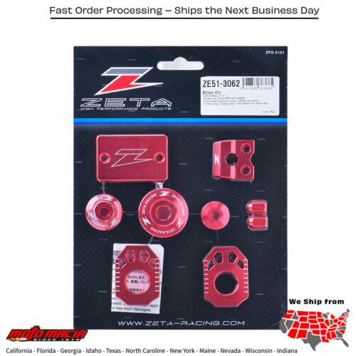 BILLET KIT Honda CRF250RL Rally 2017-2020 Honda CRF250RLA Rally ABS 2017-2020