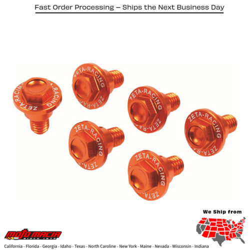 FORK GUARD BOLT KTM ORANGE KTM 250 SX-F Factory Edition 2015-2018 KTM Freeride 250R 4-Stroke 2015-2017 KTM 150 XC-W 2017-2019 KTM 350 EXC-F 2012-2019 KTM 500 XCF-W 2012-2016 KTM 350 XCF-W 2012-2016 KTM 350 XC-F 2012-2019 KTM 150 XC 2010-201