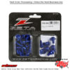ALUMINUM BOLT KIT BLUE Yamaha YZ450F 2018-2022 Yamaha YZ250F 2019-2023 Yamaha YZ250FX 2019-2023 Yamaha YZ450FX 2019-2023