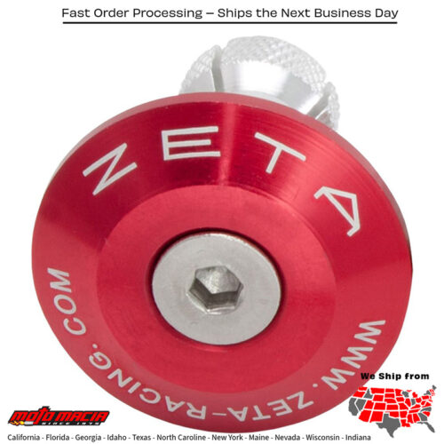 BAR END PLUG RED