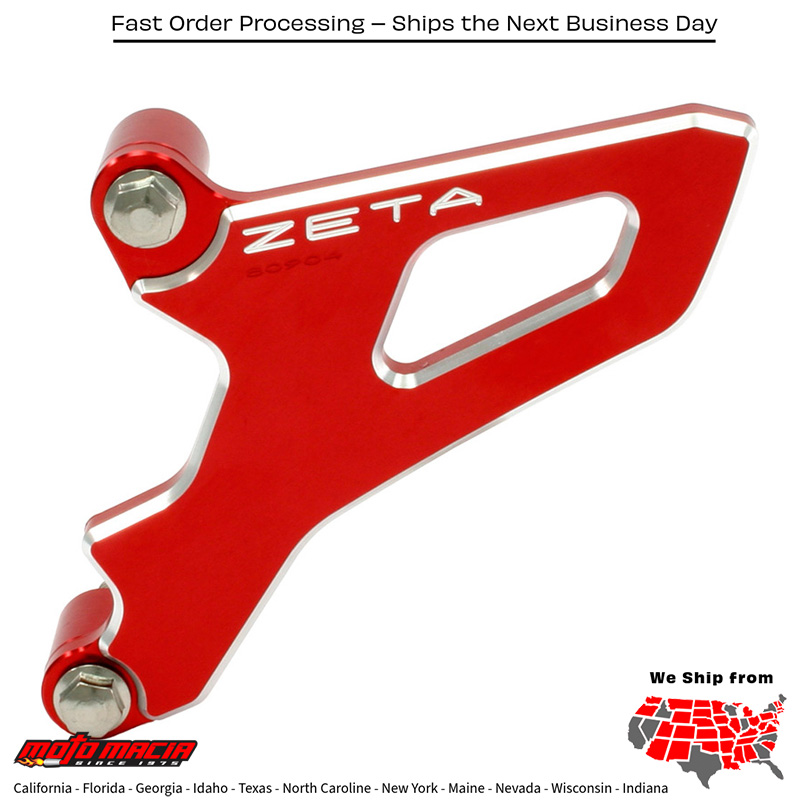 DRIVE COVER RED Honda CRF450R 2008-2008 Honda CRF250R 2004-2009 Honda CRF250X 2004-2017 Honda CR250R 2002-2007 Yamaha YZ125 2005-2015