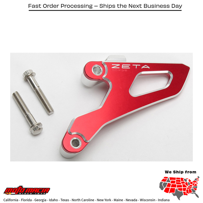 DRIVE COVER RED Honda CRF450R 2009-2016 Honda CRF250R 2010-2017