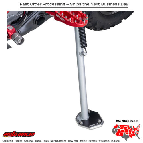 SIDE STAND EXTENDER 2PCS Honda CRF250L 2017-2020 Honda CRF250LR Rally 2017-2019 Honda CRF250LA ABS 2017-2020 Honda CRF250LRA Rally ABS 2017-2019 Honda CRF250RL Rally 2017-2020 Honda CRF250RLA Rally ABS 2017-2020