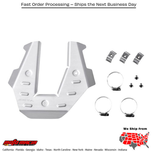 EXHAUST PIPE GUARD  Honda CRF1100L2 Africa Twin Adventure Sports 2020-2022 Honda CRF1100L2D Africa Twin Adventure Sports DCT 2020-2022 Honda CRF1100L Africa Twin 2020-2022 Honda CRF1100LD Africa Twin DCT 2020-2022