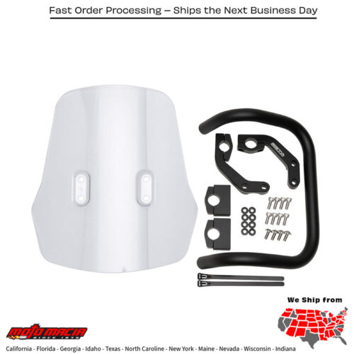 WINDSCREEN ADVENTURE  Honda CRF250L 2013-2021 Honda CRF250M 2013-2013 Honda CRF250LA ABS 2017-2021 Honda CRF300L 2020-2022 Honda CRF250RL Rally 2017-2018 Honda CRF300L Rally 2020-2021