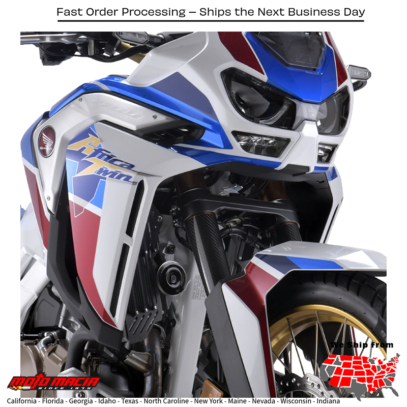 RADIATOR GUARD Honda CRF1100L2 Africa Twin Adventure Sports 2020-2022 Honda CRF1100L2D Africa Twin Adventure Sports DCT 2020-2022 Honda CRF1100L Africa Twin 2020-2022 Honda CRF1100LD Africa Twin DCT 2020-2022