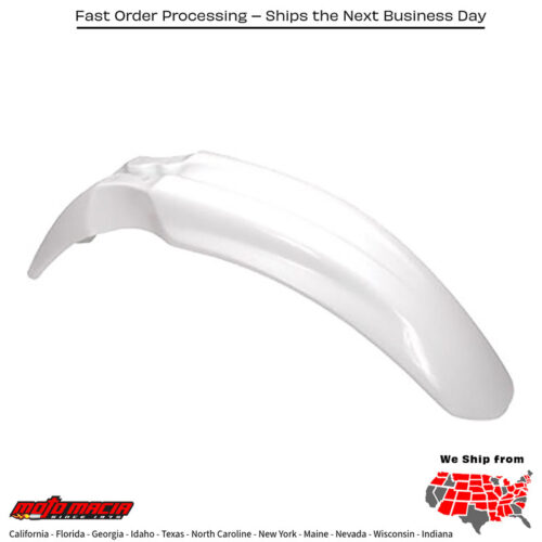 Front Fender White Honda Xr250l 1996-1996 Xr250r 1996-2004 Xr400