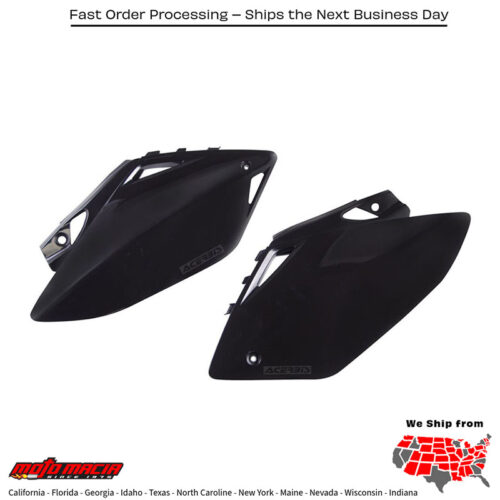 Side Panels Black Honda Crf450r 2007-2008