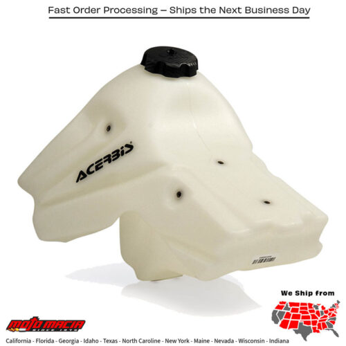 Fuel Tank 2.9 Gal Natural Honda Crf450r 2005-2008