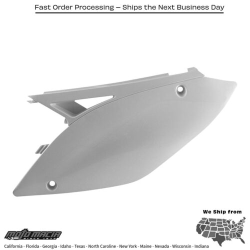 Side Panels White/Green Kawasaki Kx250f 2009-2012 Kx450f 2009-2011