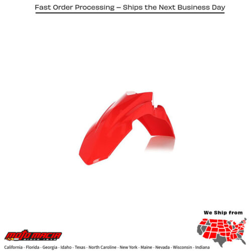 Front Fender Honda Red CRF110F 2019-2026