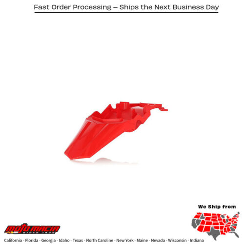 Rear Fender Honda Red CRF110F 2019-2025